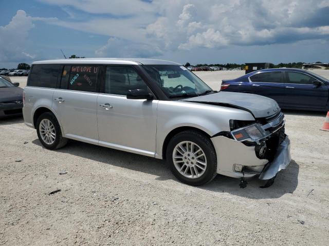 2FMGK5C85HBA05353 - 2017 FORD FLEX SEL SILVER photo 4