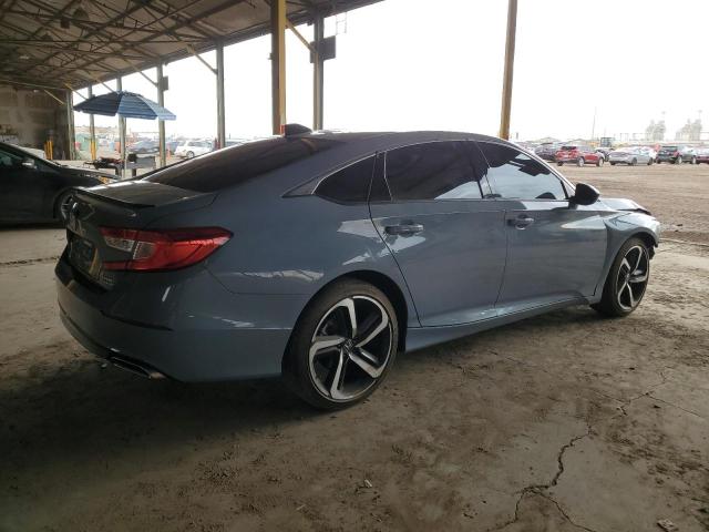 1HGCV1F44MA012720 - 2021 HONDA ACCORD SPORT SE GRAY photo 3