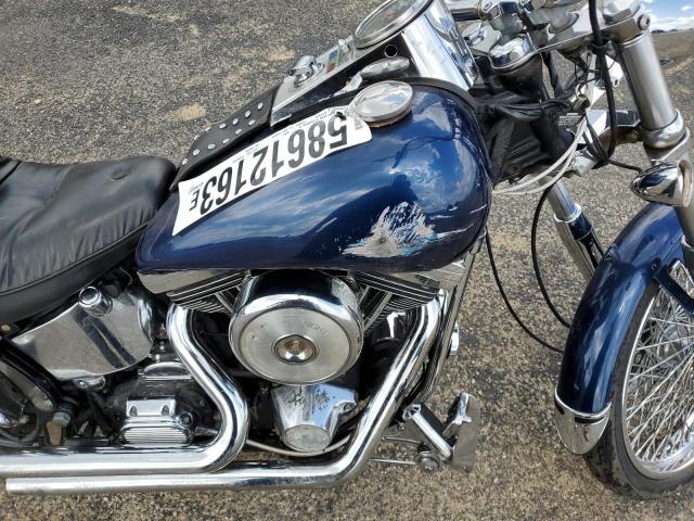 1HD1BKL18PY025785 - 1993 HARLEY-DAVIDSON FXST CUSTOM BLUE photo 9