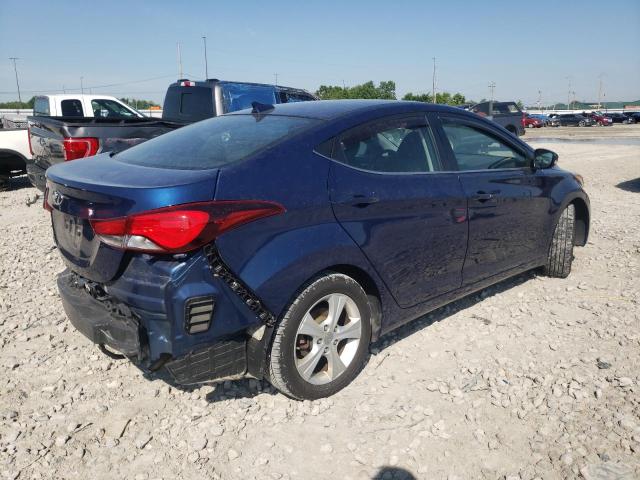 5NPDH4AE1GH766084 - 2016 HYUNDAI ELANTRA SE BLUE photo 3