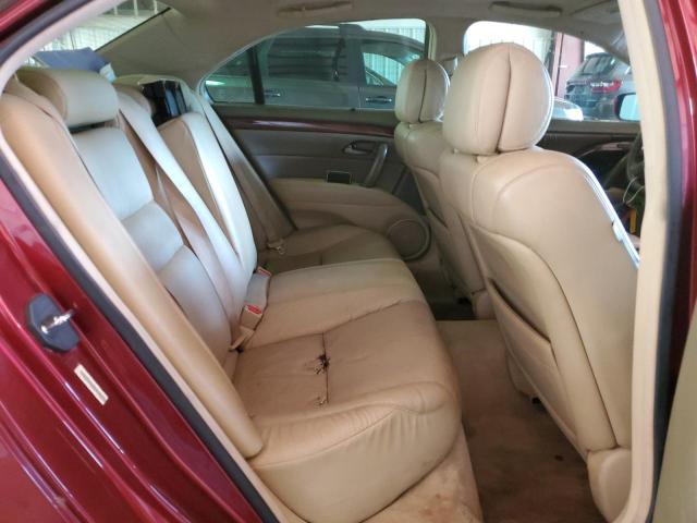 JH4KB16698C000270 - 2008 ACURA RL BURGUNDY photo 10