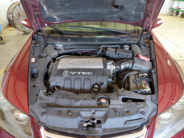 JH4KB16698C000270 - 2008 ACURA RL BURGUNDY photo 11