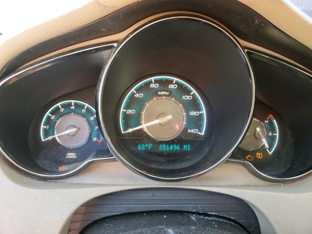 1G1ZK57768F233402 - 2008 CHEVROLET MALIBU LTZ წითელი ფოტო 9