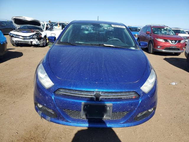 1C3CDFCB7ED695552 - 2014 DODGE DART LIMITED BLUE photo 5