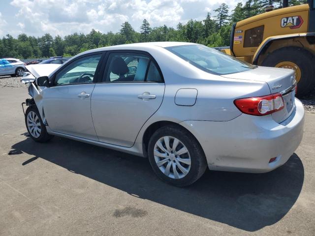 2T1BU4EE9CC810066 - 2012 TOYOTA COROLLA LE BASE SILVER photo 2