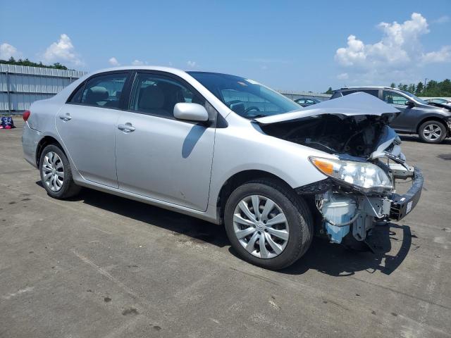 2T1BU4EE9CC810066 - 2012 TOYOTA COROLLA LE BASE SILVER photo 4