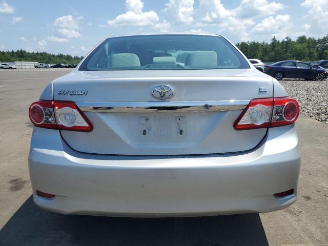 2T1BU4EE9CC810066 - 2012 TOYOTA COROLLA LE BASE SILVER photo 6