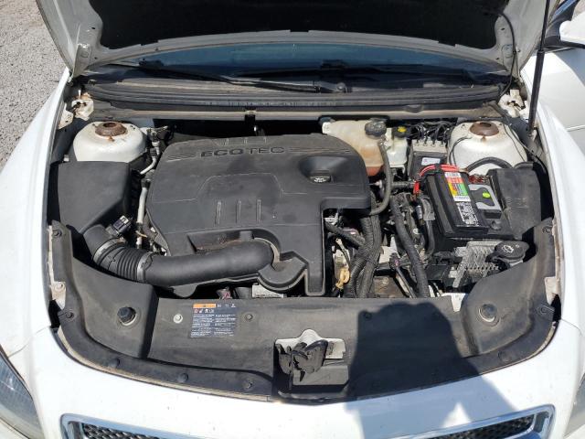 1G1ZC5EUXBF294989 - 2011 CHEVROLET MALIBU 1LT WHITE photo 11