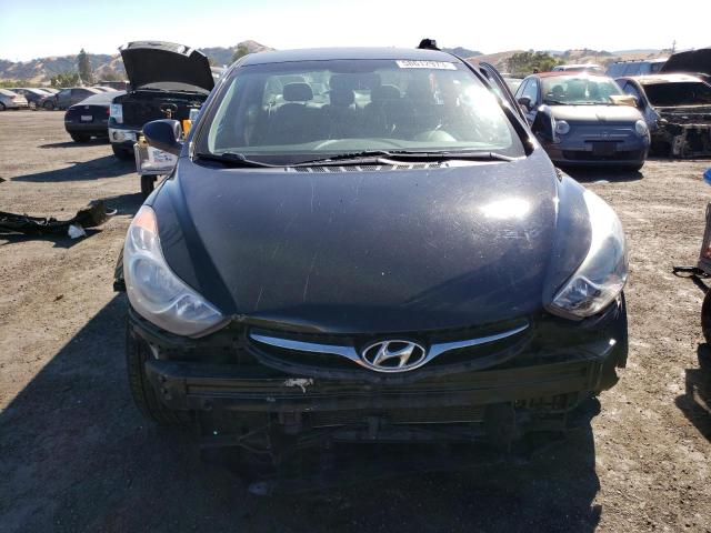 5NPDH4AE6DH170786 - 2013 HYUNDAI ELANTRA GLS BLACK photo 5