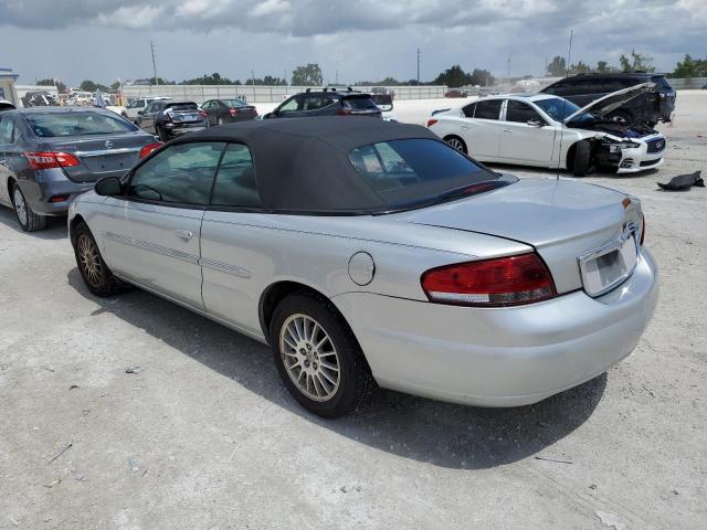 1C3EL55RX4N112609 - 2004 CHRYSLER SEBRING LXI SILVER photo 2