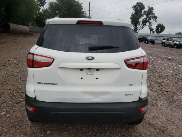 MAJ6S3GL3KC268389 - 2019 FORD ECOSPORT SE Blanco foto 6