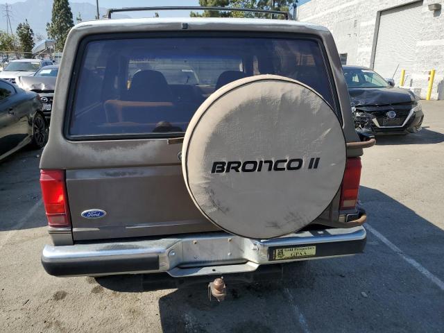 1FMCU14T9KUB03646 - 1989 FORD BRONCO II TAN photo 6