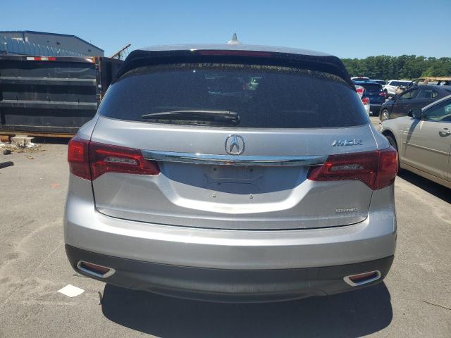 5FRYD4H41GB040183 - 2016 ACURA MDX TECHNOLOGY SILVER photo 6