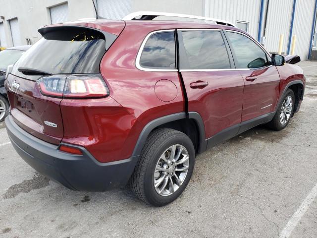 1C4PJLLB1LD577188 - 2020 JEEP CHEROKEE LATITUDE PLUS BURGUNDY photo 3