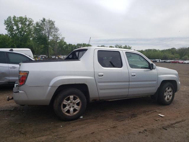 2HJYK16566H552589 - 2006 HONDA RIDGELINE RTL SILVER photo 3