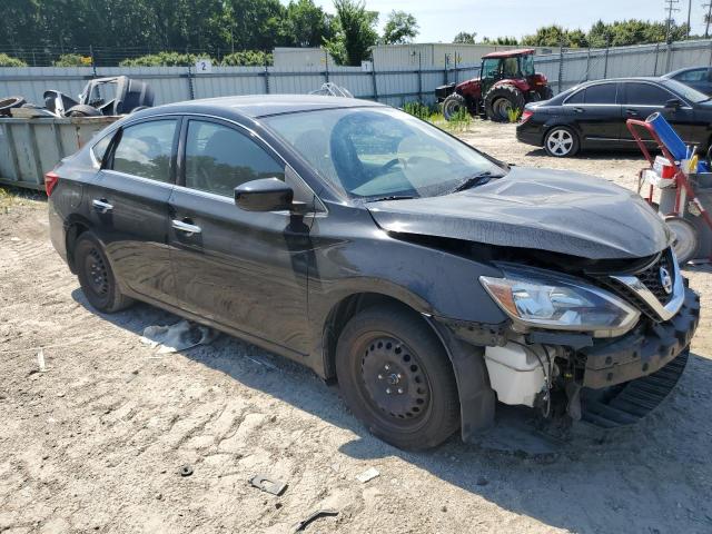 3N1AB7AP6HY375687 - 2017 NISSAN SENTRA S BLACK photo 4