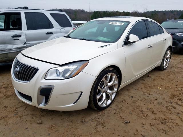 2G4GV5GV0D9203072 - 2013 BUICK REGAL GS  photo 2