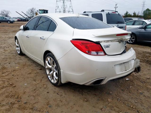 2G4GV5GV0D9203072 - 2013 BUICK REGAL GS  фото 3