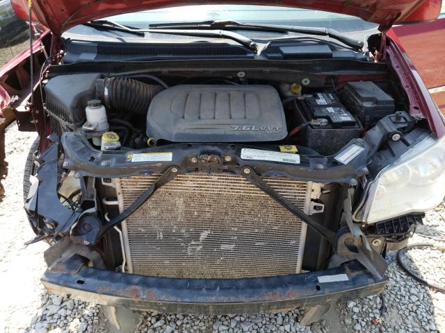 2C4RC1BG0CR136704 - 2012 CHRYSLER TOWN & COU TOURING Qırmızı foto 12