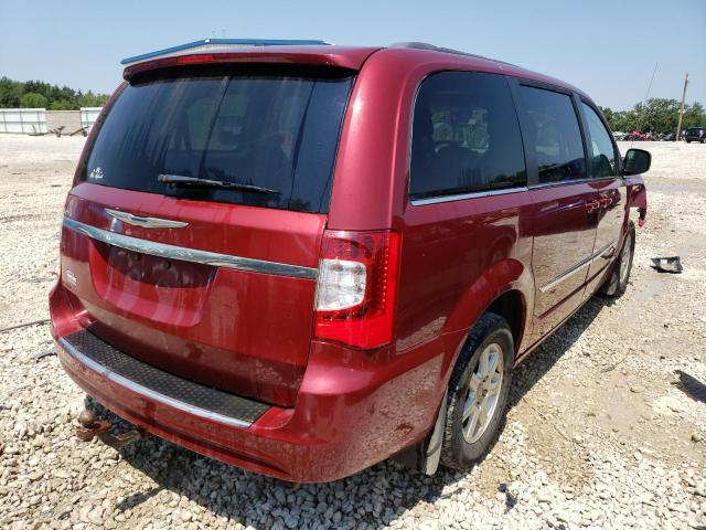 2C4RC1BG0CR136704 - 2012 CHRYSLER TOWN & COU TOURING Qırmızı foto 3