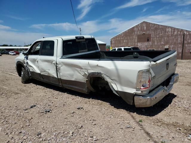 3C6UR5LL1JG304145 - 2018 RAM 2500 LONGHORN WHITE photo 2