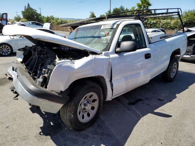 1GCEC14V97Z107787 - 2007 CHEVROLET SILVERADO C1500 CLASSIC WHITE photo 1