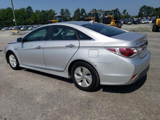 KMHEC4A43DA078936 - 2013 HYUNDAI SONATA HYBRID SILVER photo 2