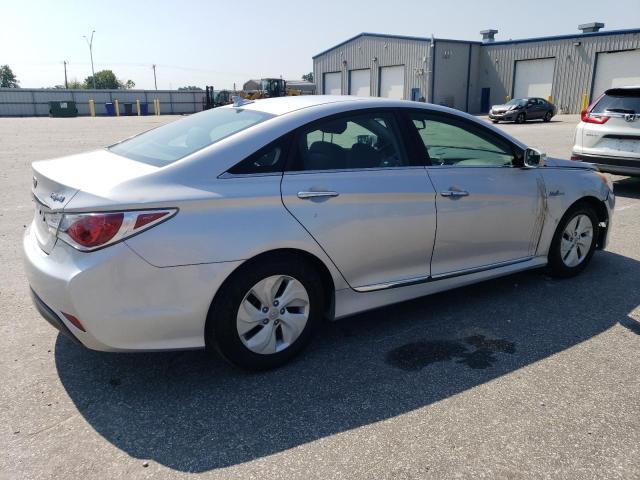 KMHEC4A43DA078936 - 2013 HYUNDAI SONATA HYBRID SILVER photo 3