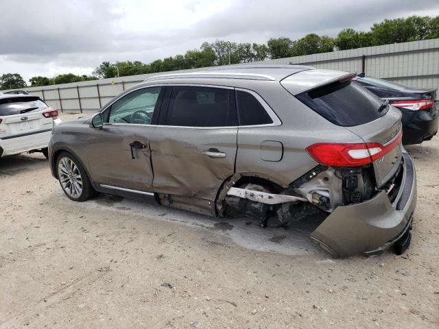 2LMTJ6LR5GBL79898 - 2016 LINCOLN MKX RESERVE ბეჟი ფოტო 2