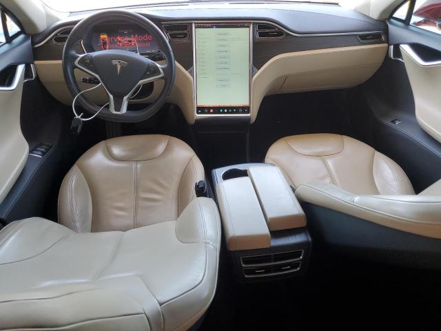 5YJSA1H16EFP50035 - 2014 TESLA MODEL S Կարմիր լուսանկար 8