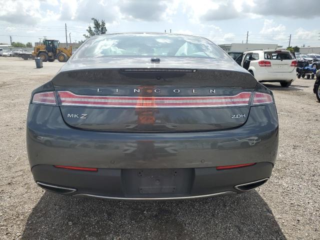 3LN6L5MU2HR606211 - 2017 LINCOLN MKZ HYBRID RESERVE GRAY photo 6