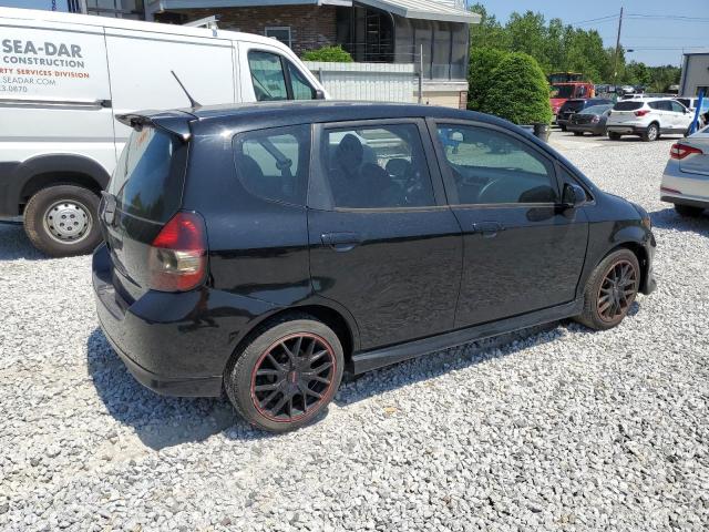 JHMGD38627S063661 - 2007 HONDA FIT S 黑色 照片 3