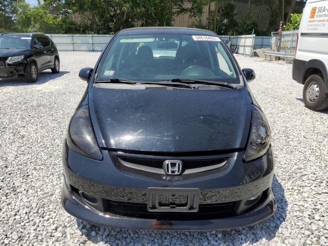 JHMGD38627S063661 - 2007 HONDA FIT S 黑色 照片 5