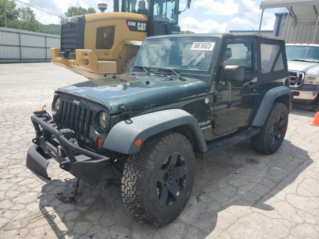 1J4AA2D1XAL167444 - 2010 JEEP WRANGLER SPORT GREEN photo 1