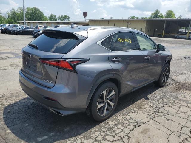 JTJGARDZ8L2226639 - 2020 LEXUS NX 300 GRAY photo 3