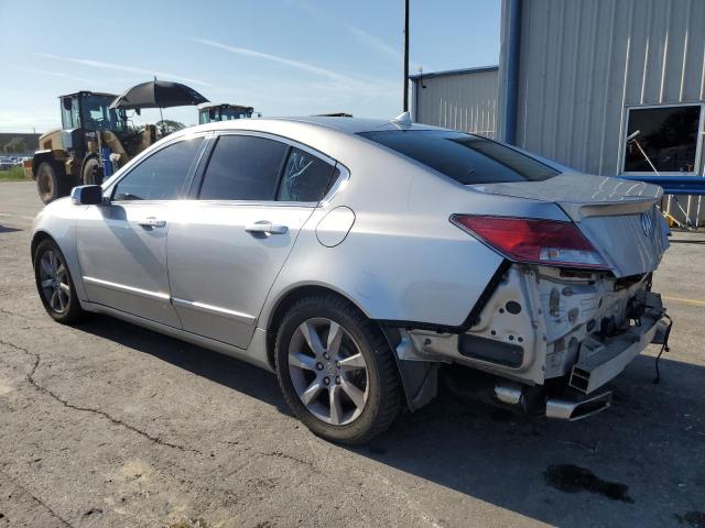 19UUA8F54EA000375 - 2014 ACURA TL TECH SILVER photo 2