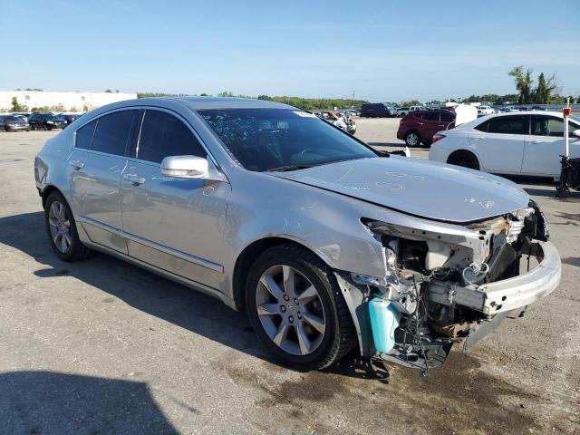 19UUA8F54EA000375 - 2014 ACURA TL TECH SILVER photo 4