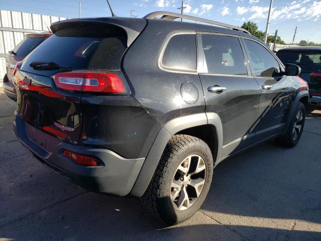 1C4PJMBS6EW256973 - 2014 JEEP CHEROKEE TRAILHAWK BLACK photo 3
