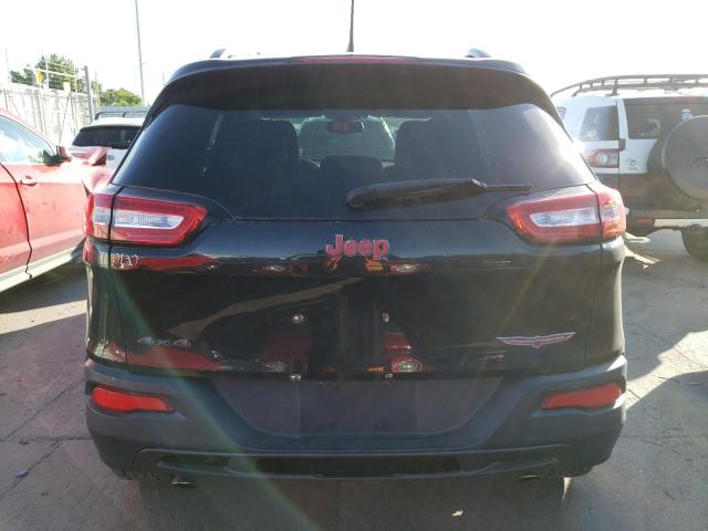1C4PJMBS6EW256973 - 2014 JEEP CHEROKEE TRAILHAWK BLACK photo 6