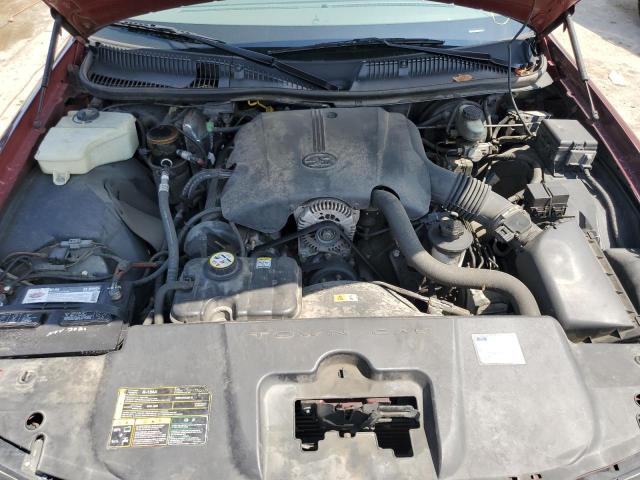 1LNHM81W11Y739319 - 2001 LINCOLN TOWN CAR EXECUTIVE BURGUNDY photo 11
