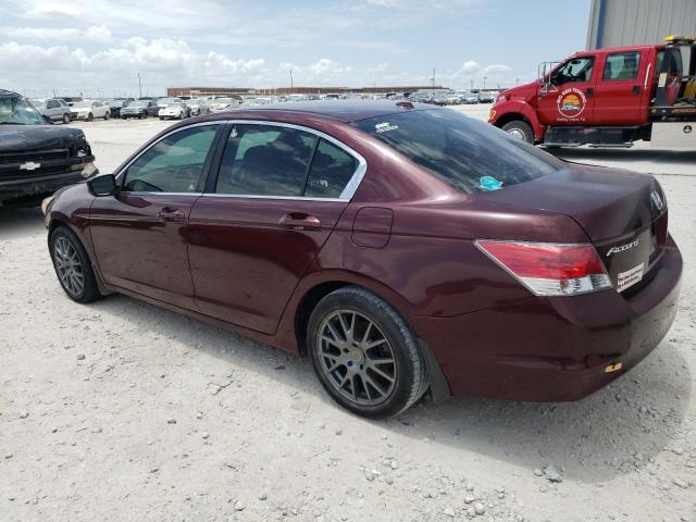 1HGCP26888A079281 - 2008 HONDA ACCORD EXL MAROON photo 2