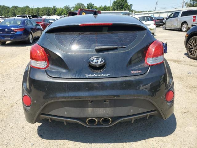 KMHTC6AE0GU299733 - 2016 HYUNDAI VELOSTER TURBO BLACK photo 6