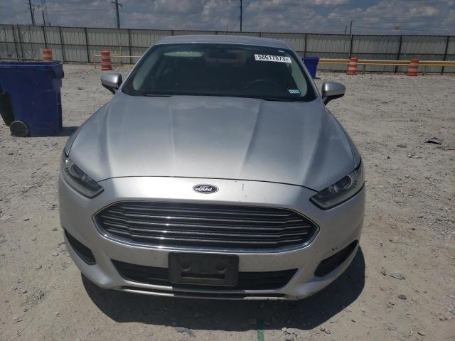 3FA6P0UU0ER157074 - 2014 FORD FUSION S HYBRID SILVER photo 5