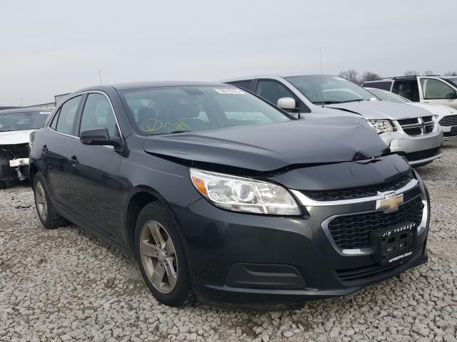 1G11C5SL1FF153694 - 2015 CHEVROLET MALIBU 1LT GRAY photo 1