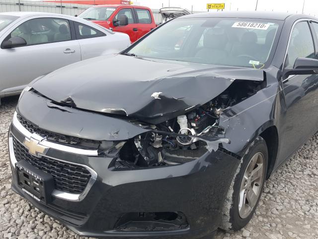 1G11C5SL1FF153694 - 2015 CHEVROLET MALIBU 1LT GRAY photo 9