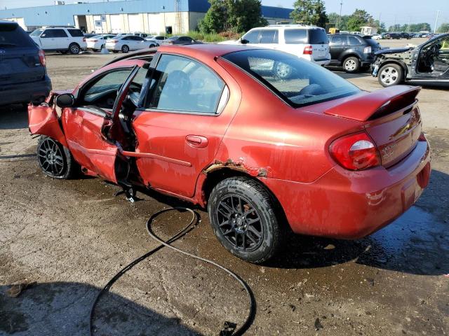 1B3ES56C84D538279 - 2004 DODGE NEON SXT RED photo 2