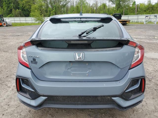 SHHFK7H82LU404364 - 2020 HONDA CIVIC EXL BLUE photo 6