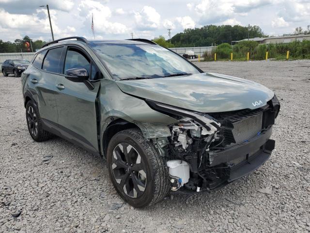 5XYK6CAF9PG002734 - 2023 KIA SPORTAGE X LINE GREEN photo 4