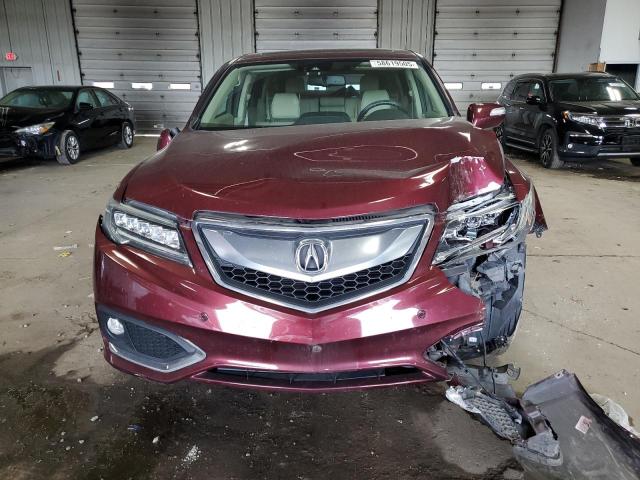 5J8TB4H73GL007812 - 2016 ACURA RDX ADVANCE BURGUNDY photo 5
