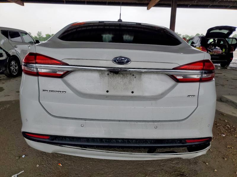 3FA6P0H71JR249485 - 2018 FORD FUSION SE 白色 照片 6